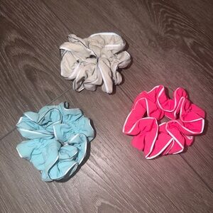lululemon athletica Hair Scrunchies - Pink, Blue, Beige
